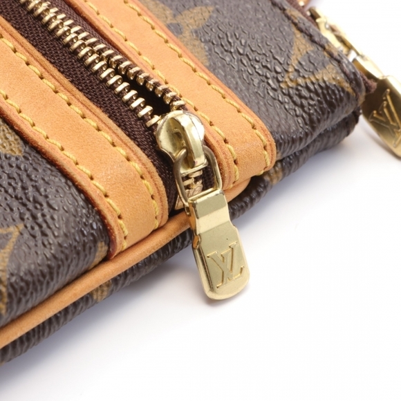 Louis Vuitton Pochette Bosphor Monogram Shoulder Bag Brown - Picture 4 of 7